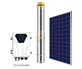 Solar Brushless DC upotettava puhtaan veden pumppu